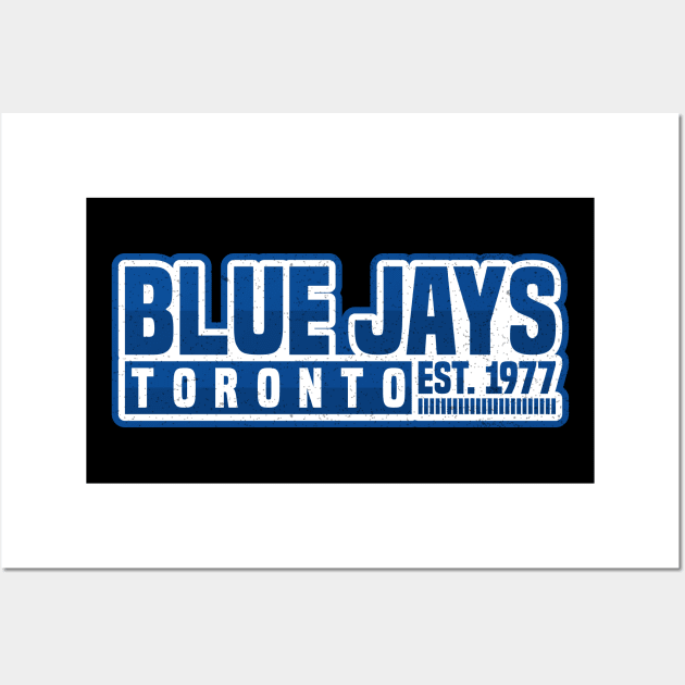 Toronto Blue Jays 01 Wall Art by yasminkul